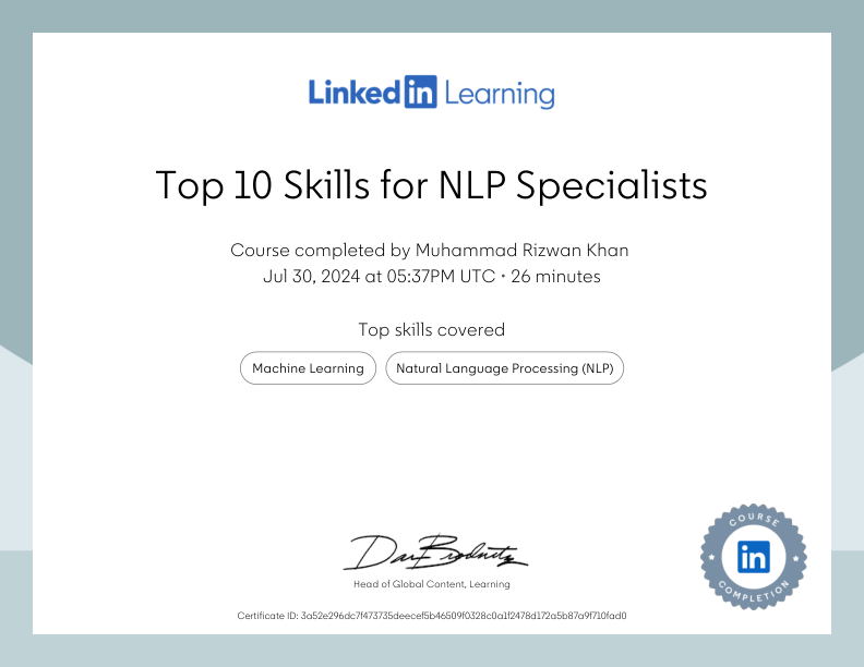 LinkedIn Learning Certificate (11)